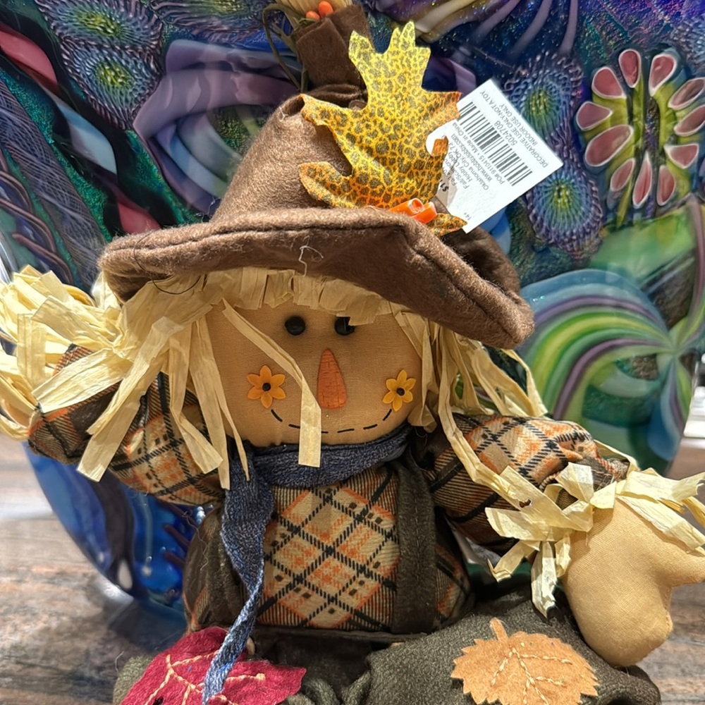 2014 Hobby Lobby Fall Scarecrow Doll NWT - Picture 2 of 8